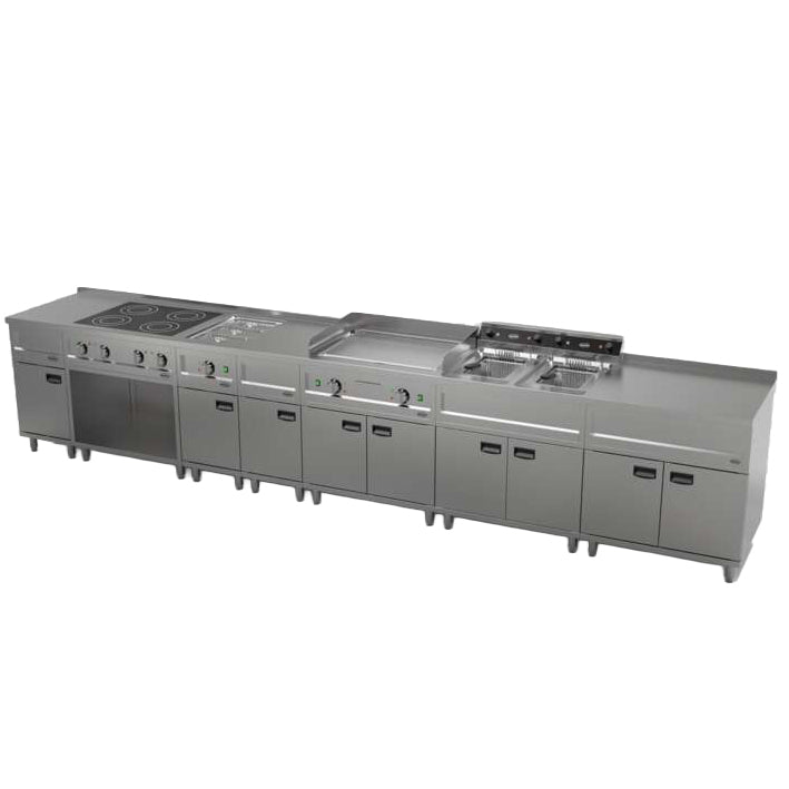 Commercial Catering Equipment - Entry 700 El. Fry Top Chrome