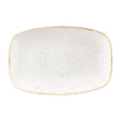 Churchill Stonecast Rectangular Plates Barley White 157 x 237mm (12 Pack)