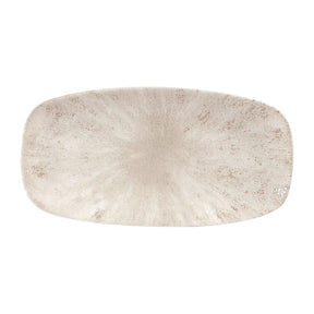 Churchill Studio Prints Stone Rectangular Plates Agate Grey 153 x 298mm (12 Pack)