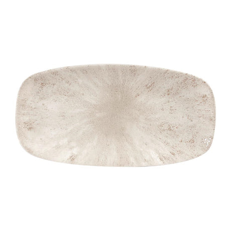 Churchill Studio Prints Stone Rectangular Plates Agate Grey 153 x 298mm (12 Pack)