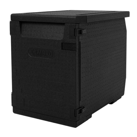 Cambro EPP Front Loading Six-Rail Insulated Food Pan Carrier Black 126Ltr