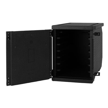 Cambro EPP Front Loading Six-Rail Insulated Food Pan Carrier Black 126Ltr