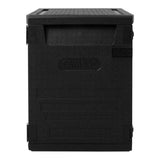 Cambro EPP Front Loading Nine-Rail Insulated Food Pan Carrier Black 126Ltr