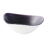 Churchill Stonecast Patina Deep Purple Triangle Bowls 235mm (12 Pack)