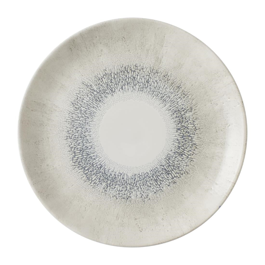Churchill Studio Prints Fusion Grey Coupe Plates 288mm (12 Pack)