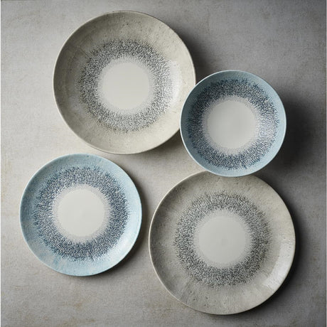 Churchill Studio Prints Fusion Grey Coupe Plates 248mm (12 Pack)