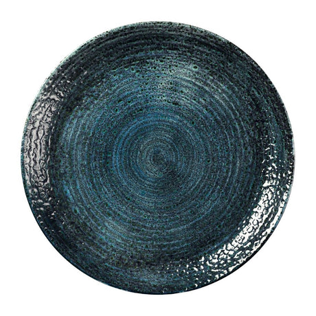Churchill Homespun Chroma Blue Coupe Plates 288mm (12 Pack)