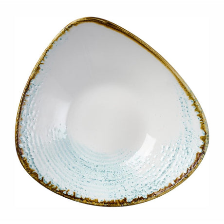 Churchill Homespun Accents Aquamarine Triangle Bowls 235mm (12 Pack)