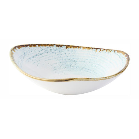 Churchill Homespun Accents Aquamarine Triangle Bowls 235mm (12 Pack)