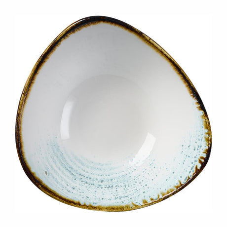 Churchill Homespun Accents Aquamarine Triangle Bowls 185mm (12 Pack)