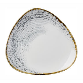 Churchill Homespun Accents Grey Triangle Plates 265mm (12 Pack)