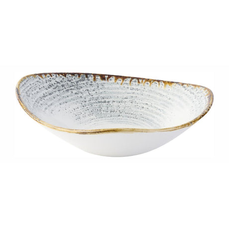 Churchill Homespun Accents Grey Triangle Bowls 235mm (12 Pack)