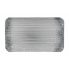 Dudson Harvest Flux Grey Organic Rectangular Platter 179mm (12 Pack)