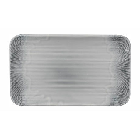 Dudson Harvest Flux Grey Organic Rectangular Platter 179mm (12 Pack)