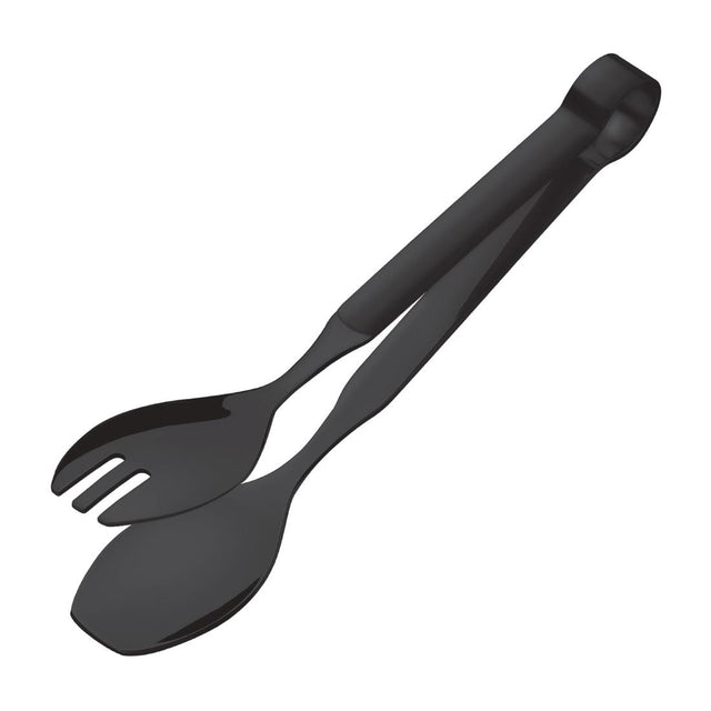 Amefa Buffet Small Serving Tongs Black (6 Pack)
