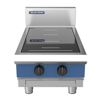 Blue Seal 2 Zone Countertop Full Area Induction Hob 10kW IN512F-B