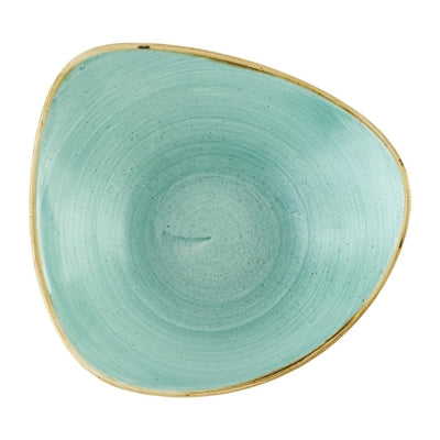 Churchill Stonecast Mint Triangle Bowls 235mm (12 Pack)