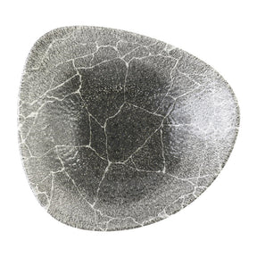 Churchill Studio Prints Kintsugi Quartz Black Triangle Bowls 235mm (12 Pack)