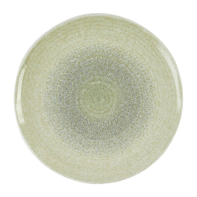 Dudson Harvest Grain Organic Coupe Bowls Speckled Green 250mm (12 Pack)