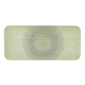 Dudson Harvest Grain Speckled Green Rectangular Plate 346 x 156mm (6 Pack)