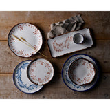 Dudson Harvest Mediterranean Terracotta Rectangular Plate 346 x 156mm (6 Pack)