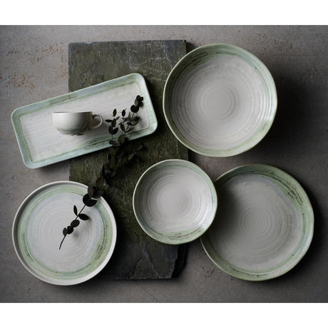 Dudson The Maker's Collection Finca Flint Rectangular Plates 270x160mm (12 Pack)
