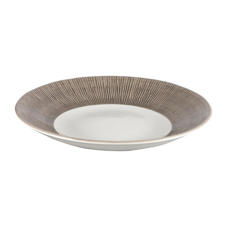 Churchill Bamboo Deep Round Coupe Plates Dusk 280mm (12 Pack)