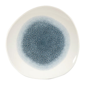 Churchill Studio Prints Raku Round Trace Plates Topaz Blue 286mm (12 Pack)