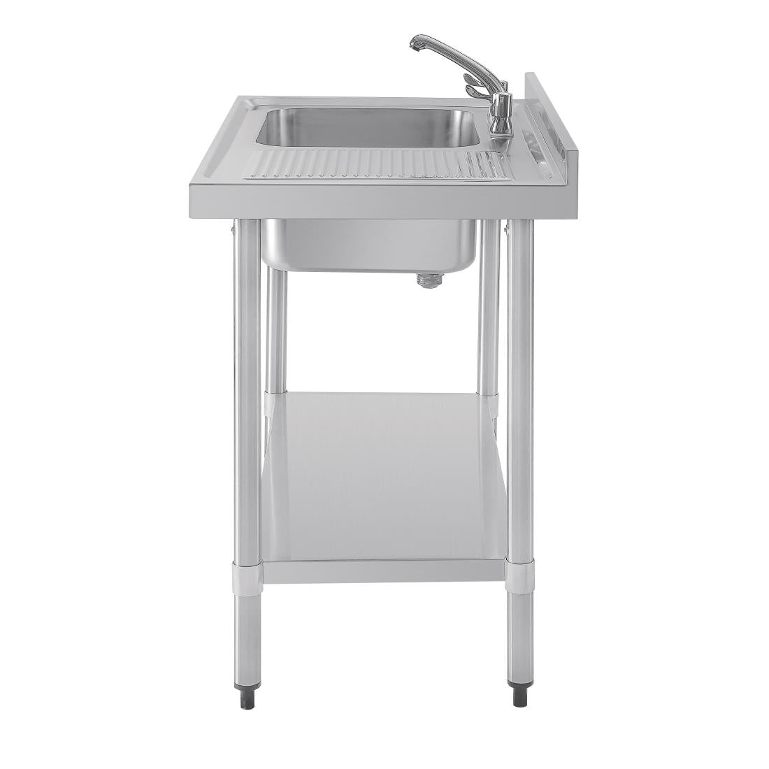 Vogue Single Sink Right Hand Drainer 1000mm