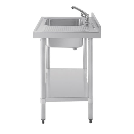 Vogue Single Sink Right Hand Drainer 1000mm