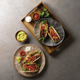 Churchill Stone Quartz Black Orbit Oval Coupe Plates 270mm (12 Pack)