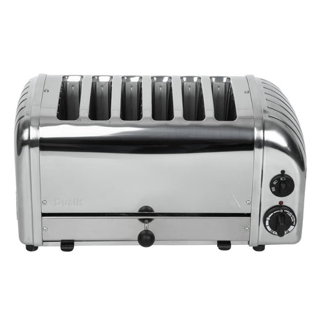 Dualit 6 Slice Vario Toaster Stainless Steel 60165