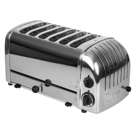 Dualit 6 Slice Vario Toaster Stainless Steel 60165