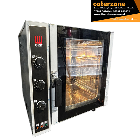 Electric convection oven for bakeries 5 x (354mm x 325mm) baking trays - Refurbished