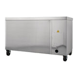 True Double Door 1/1 GN Counter Fridge TCR1/2-CL-SS-DL-DR