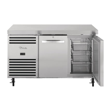 True Double Door 1/1 GN Counter Freezer TCF1/2-CL-SS-DL-DR