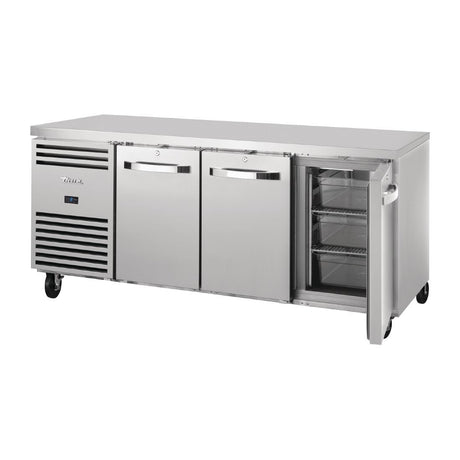 True 3 Door 1/1 GN Counter Fridge TCR1/3-CL-SS-DL-DR-DR