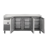 True 3 Door 1/1 GN Counter Freezer TCF1/3-CL-SS-DL-DR-DR