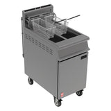 Falcon Dominator Plus Free Standing Propane Gas Filtration Fryer on Castors G3845F