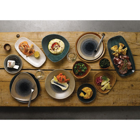 Churchill Stonecast Patina Organic Round Plates Vintage Copper 286mm (12 Pack)