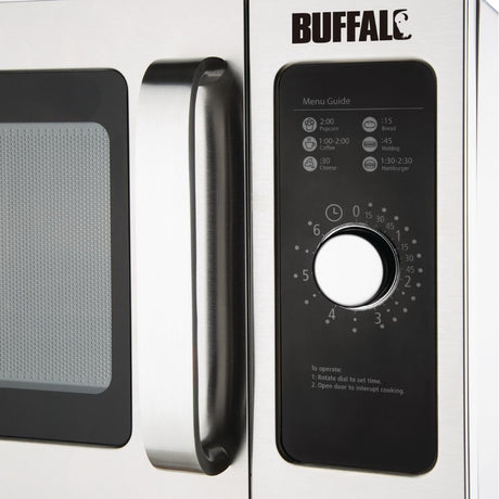 Buffalo Manual Commercial Microwave Oven 25Ltr 1000W