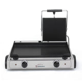 Grill GLD-10 230/50-60/1 (1/2 smooth w/o cover - 1/2 ribbed with cover)