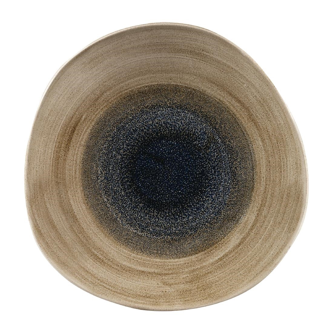 Churchill Stonecast Aqueous Organic Round Plates Bayou Taupe 286mm (12 Pack)