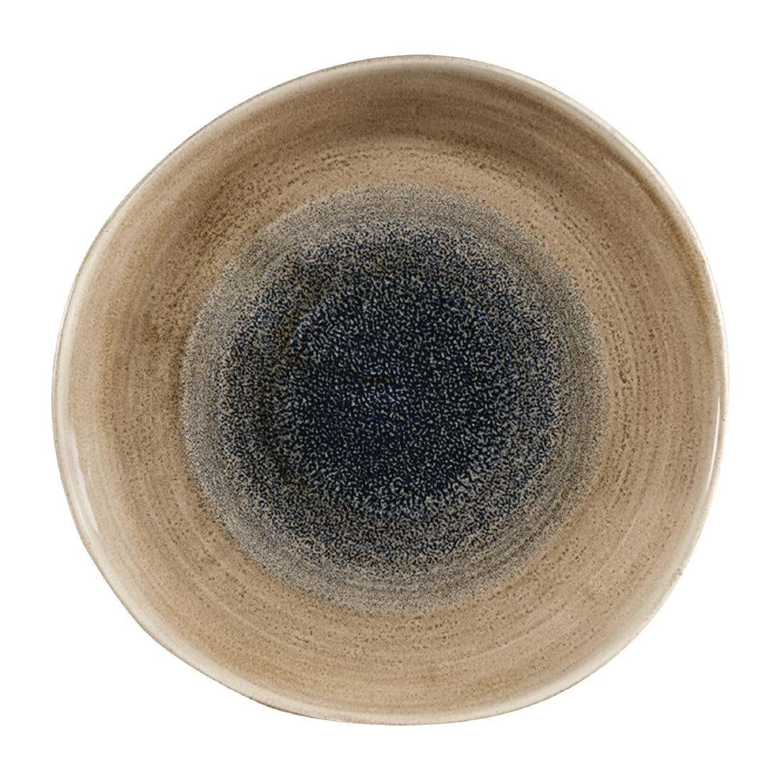 Churchill Stonecast Aqueous Organic Round Bowls Bayou Taupe 253mm (12 Pack)