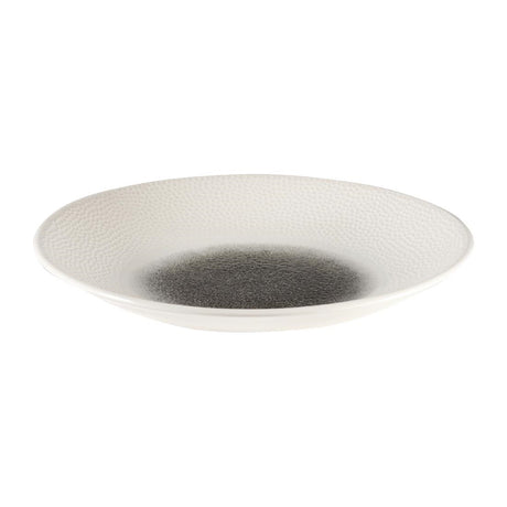 Churchill Isla Centre Print Deep Coupe Plates Quartz Black 281mm (12 Pack)
