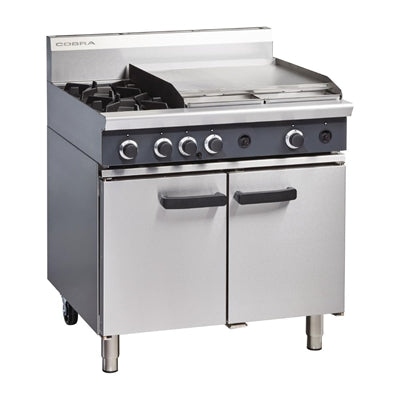 Blue Seal Cobra LPG Oven Range with Griddle CR9B
