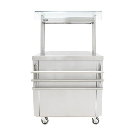 Parry Flexi-Serve Hot Cupboard with Hot Top and Quartz Gantry FS-HT2PACK