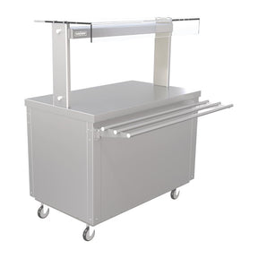 Parry Flexi-Serve Ambient Cupboard with Plain Top & LED Illuminated Gantry FS-A3Pack