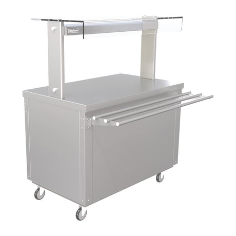 Parry Flexi-Serve Ambient Cupboard with Plain Top & LED Illuminated Gantry FS-A3Pack