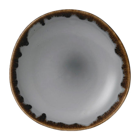 Dudson Harvest Organic Round Bowls Grey 250mm (12 Pack)